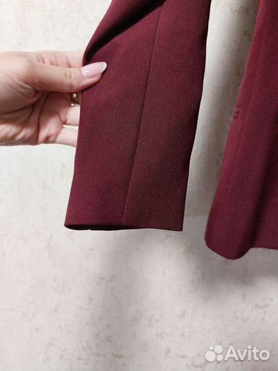 Пиджак бордовый для мальчика