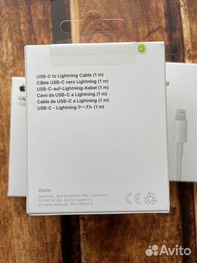 Кабель для iPhone USB-C оригинал