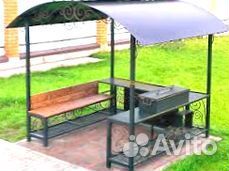 Мангал С печкой под казан