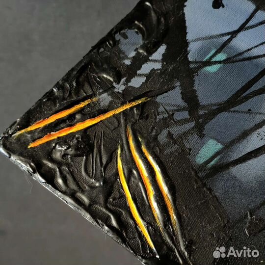 Картина,чернильное сердце