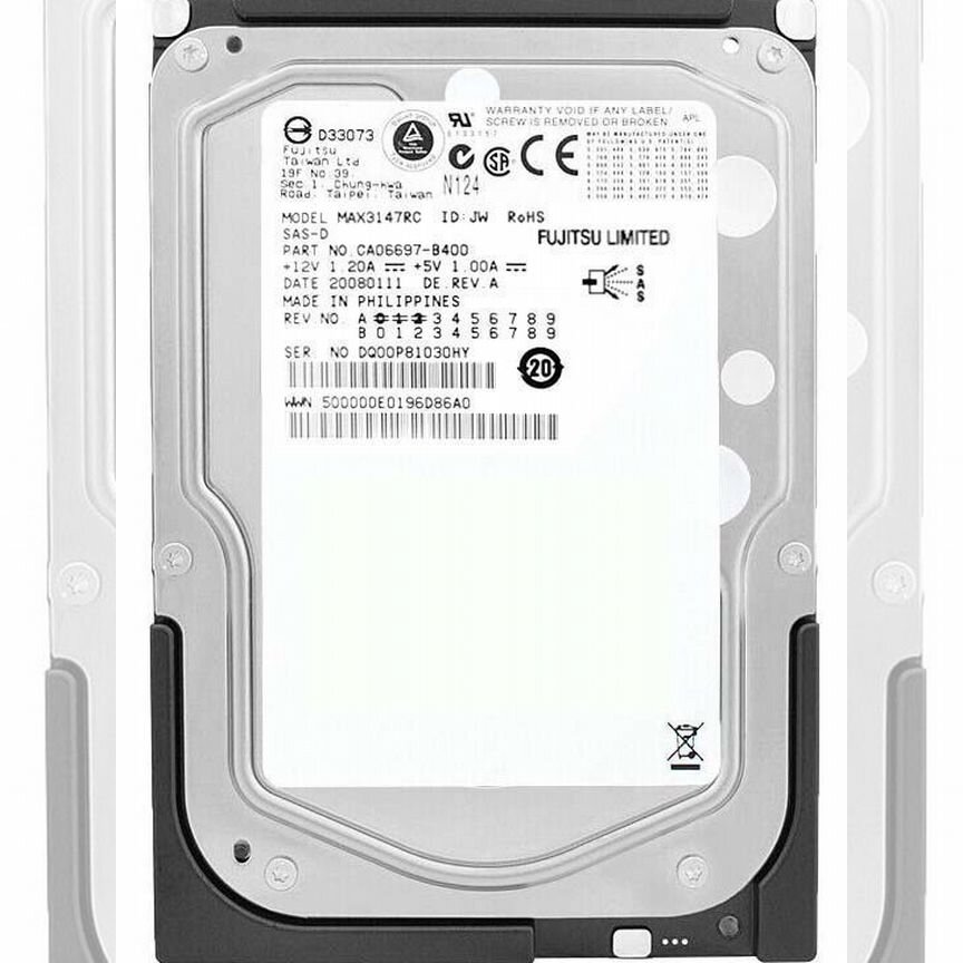 [MAX3147RC] Жесткий Диск Fujitsu 147gb Sas Max3147rc