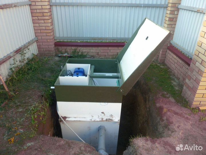 Септик эко Интал 4 для выгребных ям