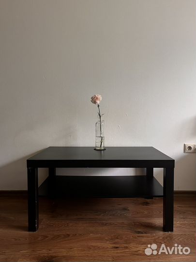 Журнальный столик IKEA lack (черный)