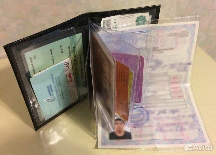 Обложка для документов Mercedes AMG, BMW M