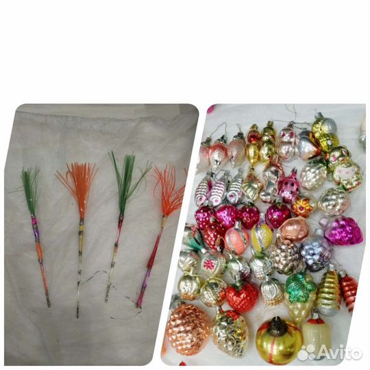 Елочные игрушки СССР