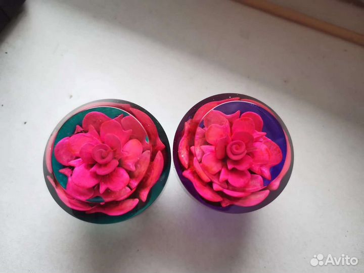 Розочка на кпп короткая оргстекло