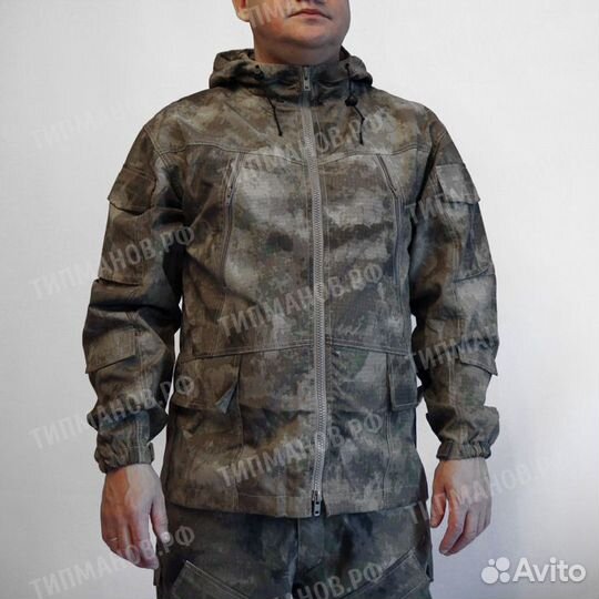 Костюм тактический камуфляж куртка + брюки, мох