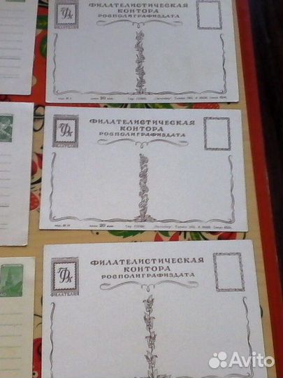 Открытки наборы СССР