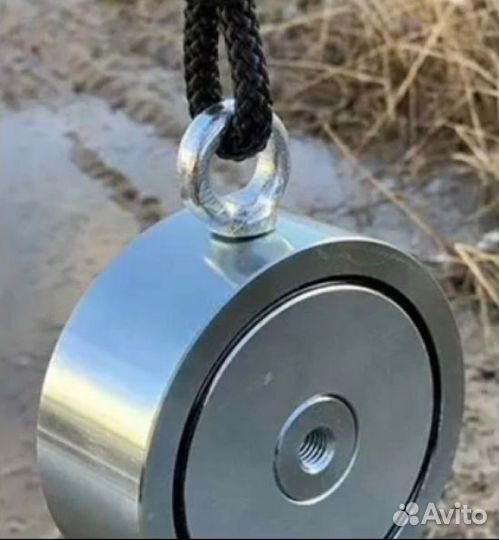 Поисковый магнит неодимовый двухсторонний 250