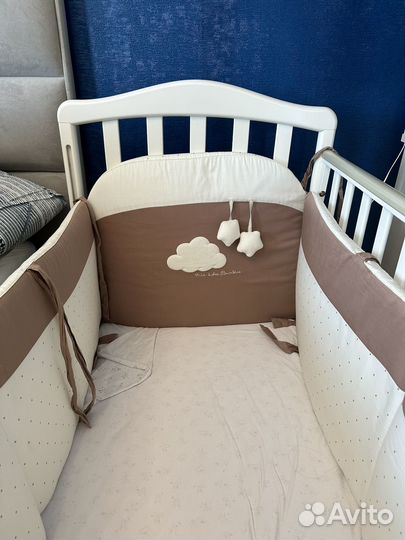 Бампер-подушки для детской кроватки, защита