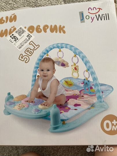 Музыкальный развивающий коврик