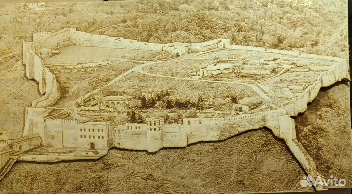 Картина Крепости Нарын-Кала Дербент