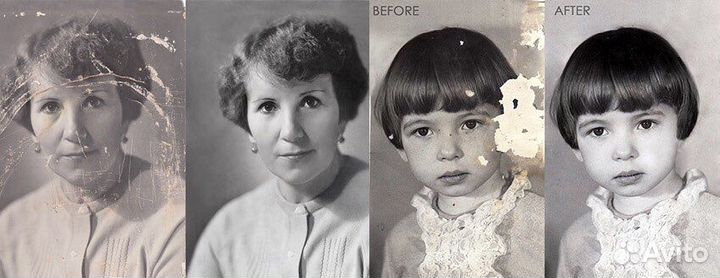 Реставрация старых фотографий