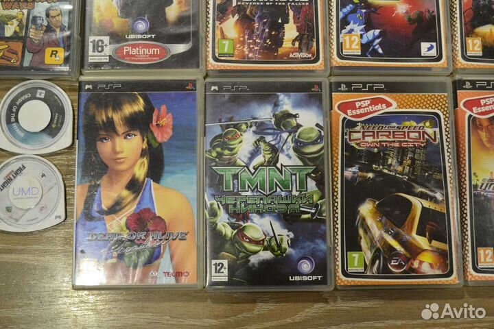 Диски для PSP в отличном состоянии