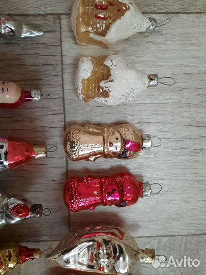 Елочные игрушки СССР не частые