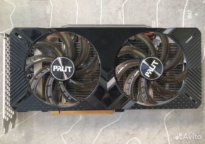 Видеокарта Palit GeForce GTX 1660 Dual 6GB