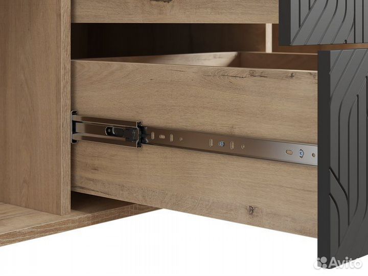 Тумба Монблан-2 Fancy Grafit