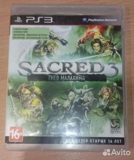 Игра на ps3 sacred 3