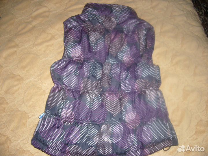 Жилет утепленный на девочку