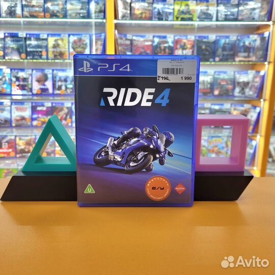 Игры PS4 Ride 4