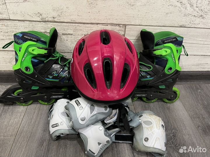 Роликовые коньки раздвижные