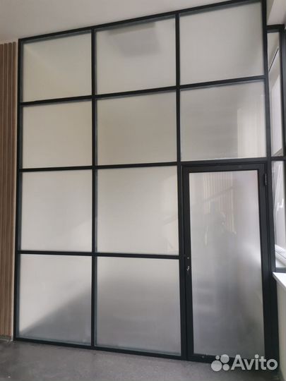 Раздвижные перегородки для кафе/магазина/офиса