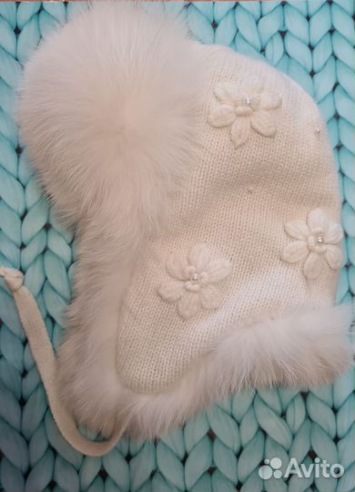 Шапка ушанка Chobi для девочки