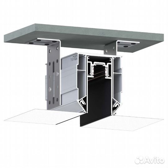 Профиль trek 02 для натяжных потолков