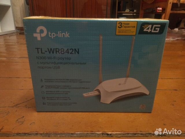 4G Роутер TP-link TL-WR842N