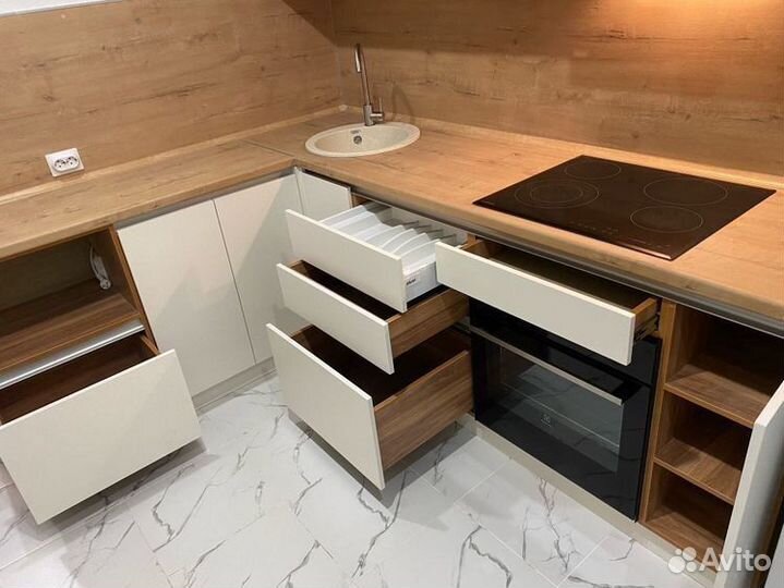 Кухня с барной стойкой по вашим размерам D43I06