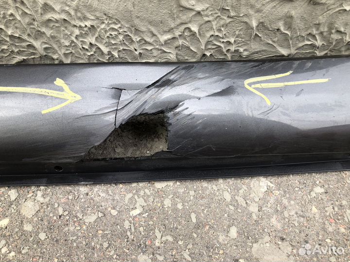 Оригинальная накладка порога Opel Astra J GTC OPC