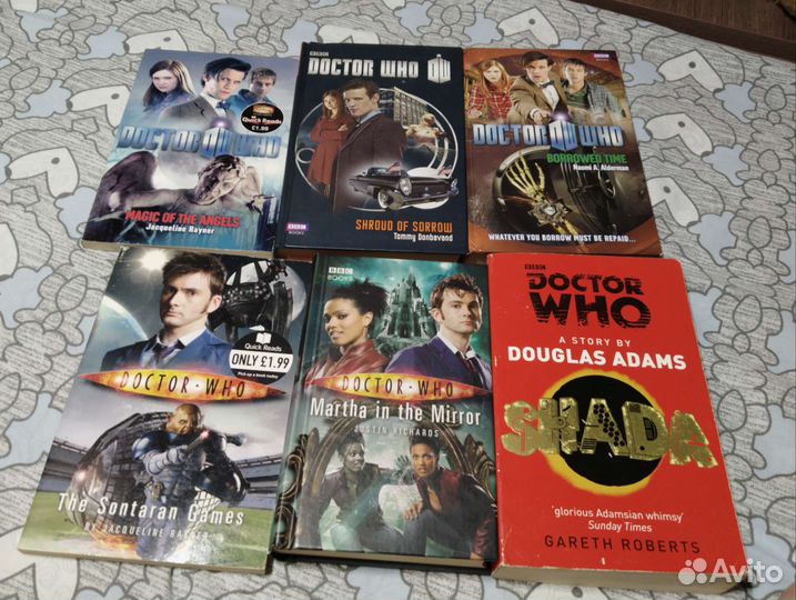 Книги на английском по сериалу Doctor Who