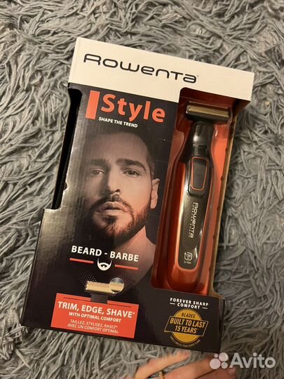 Триммер для бороды новый rowenta