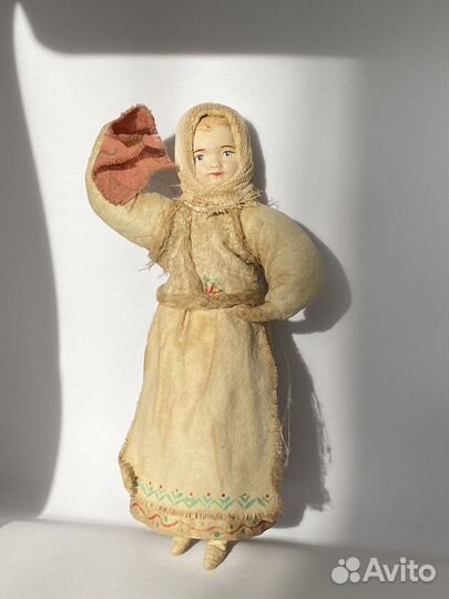 Ватные елочные игрушки