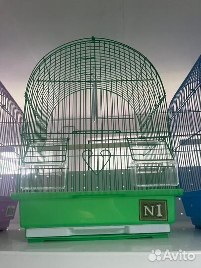 Клетки для попугаев новые