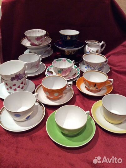 Чайная пара Дулево, Вербилки, лфз, Богданович, юфз