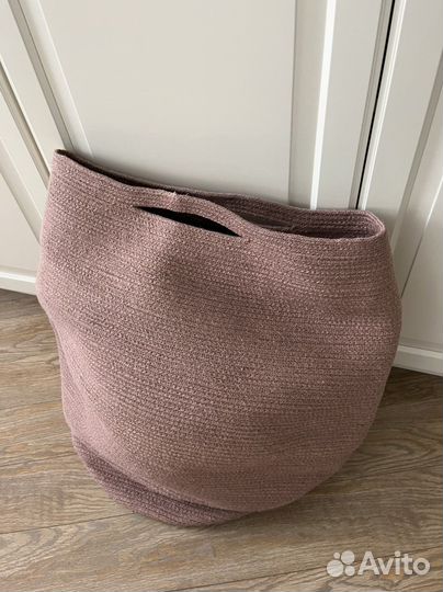 Большая джутовая корзина HM Home