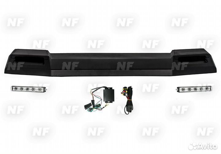 Козырек с дхо Мерседес Гелендваген