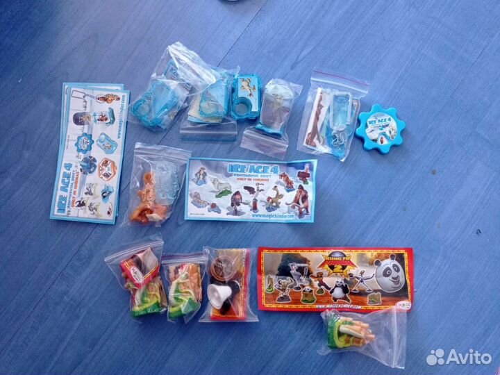 Kinder Ice Age 4 Kung Fu Panda 2 2012