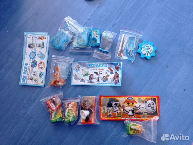 Kinder Ice Age 4 Kung Fu Panda 2 2012