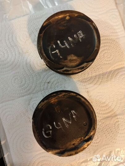 Поршни с пальцами и кольцами g4na