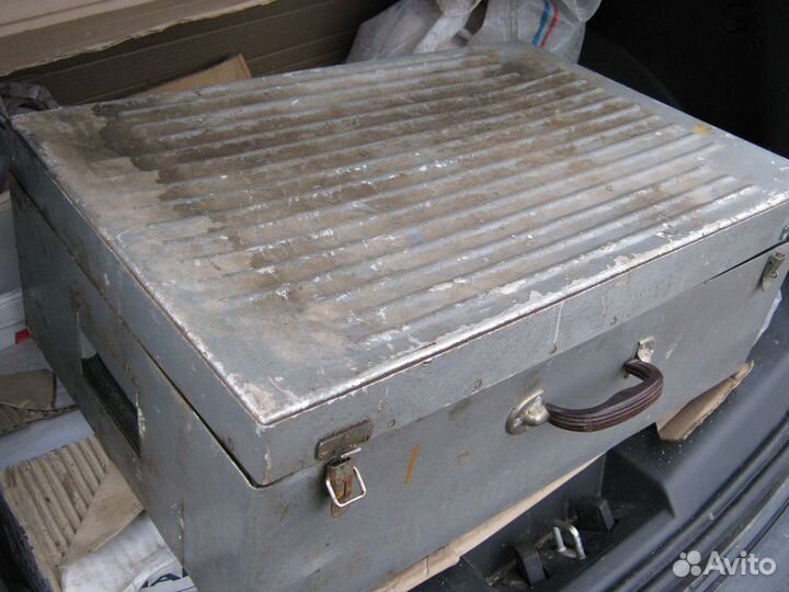Чемодан ящик алюминиевый для бумаг