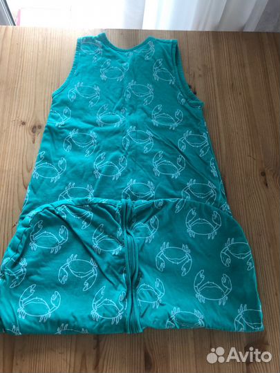 Детский спальный мешок конверт для сна 80-94 Kiabi