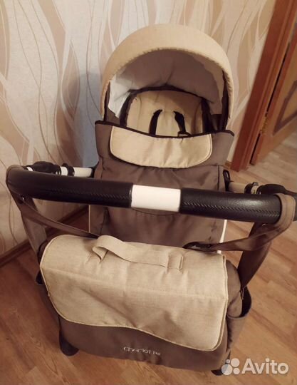 Коляска 2 в 1 индиго