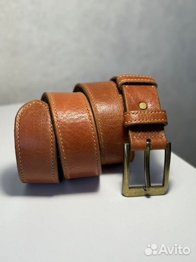 Ремень мужской кожанный
