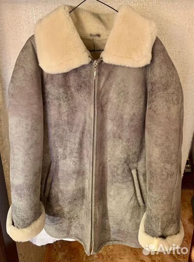 Дубленка женская зимняя искусственный мех