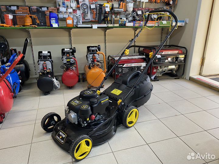 Газонокосилка бензиновая huter GLM-5.0 SP