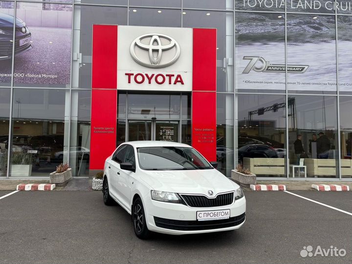 Skoda Rapid 1.6 МТ, 2014, 156 366 км