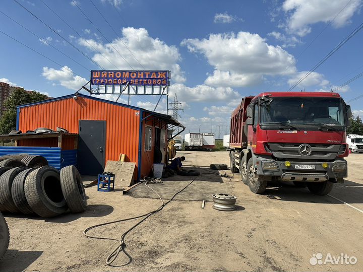 Требуется шиномонтажник грузовых и легковых