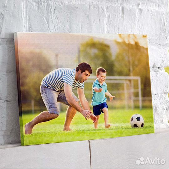 Картина с любимым фото на холсте в Рязани